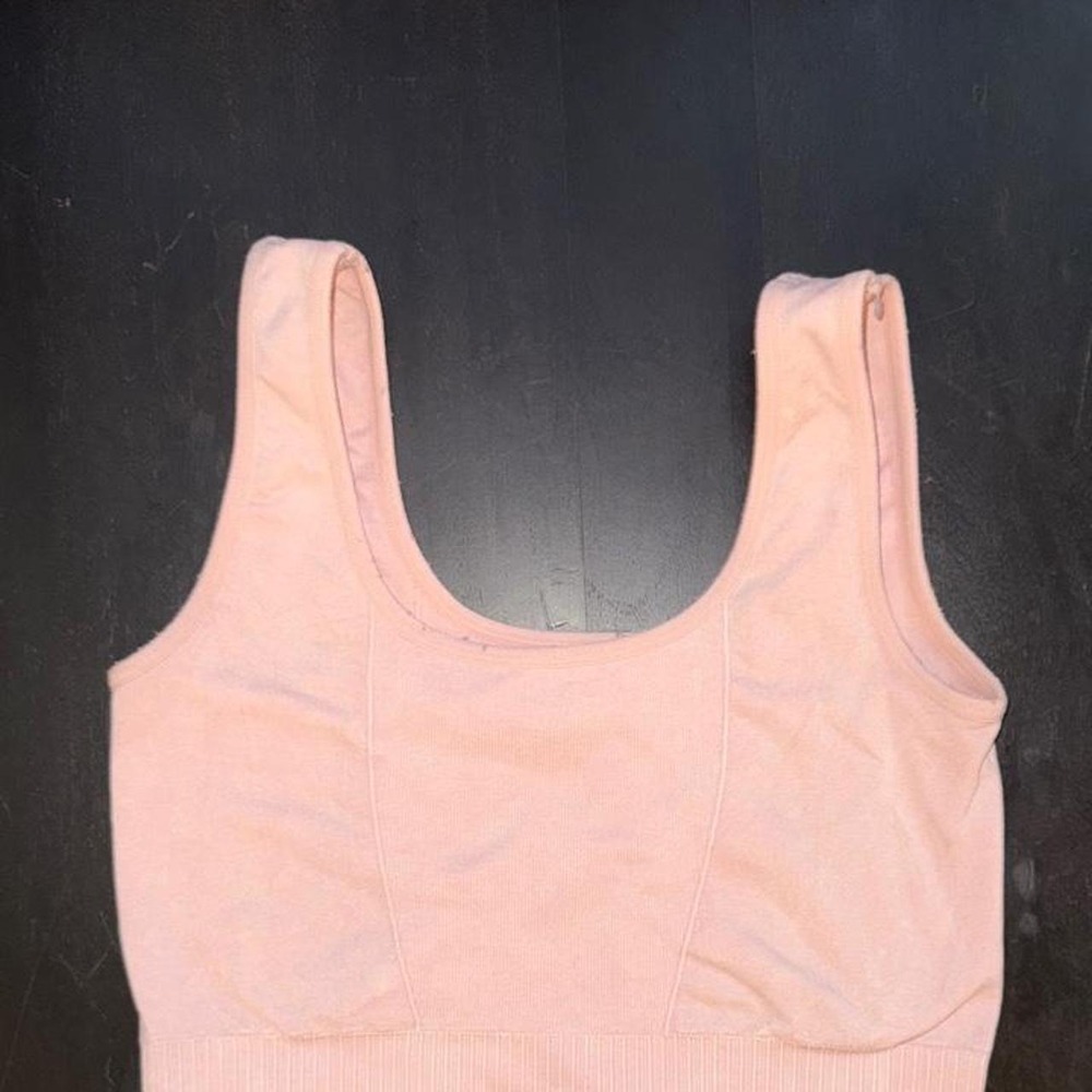 Pink Sports Bra